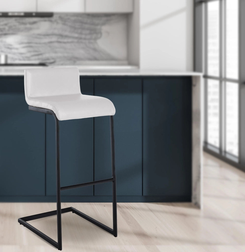 Sgabello da bar Newport in ecopelle B 3