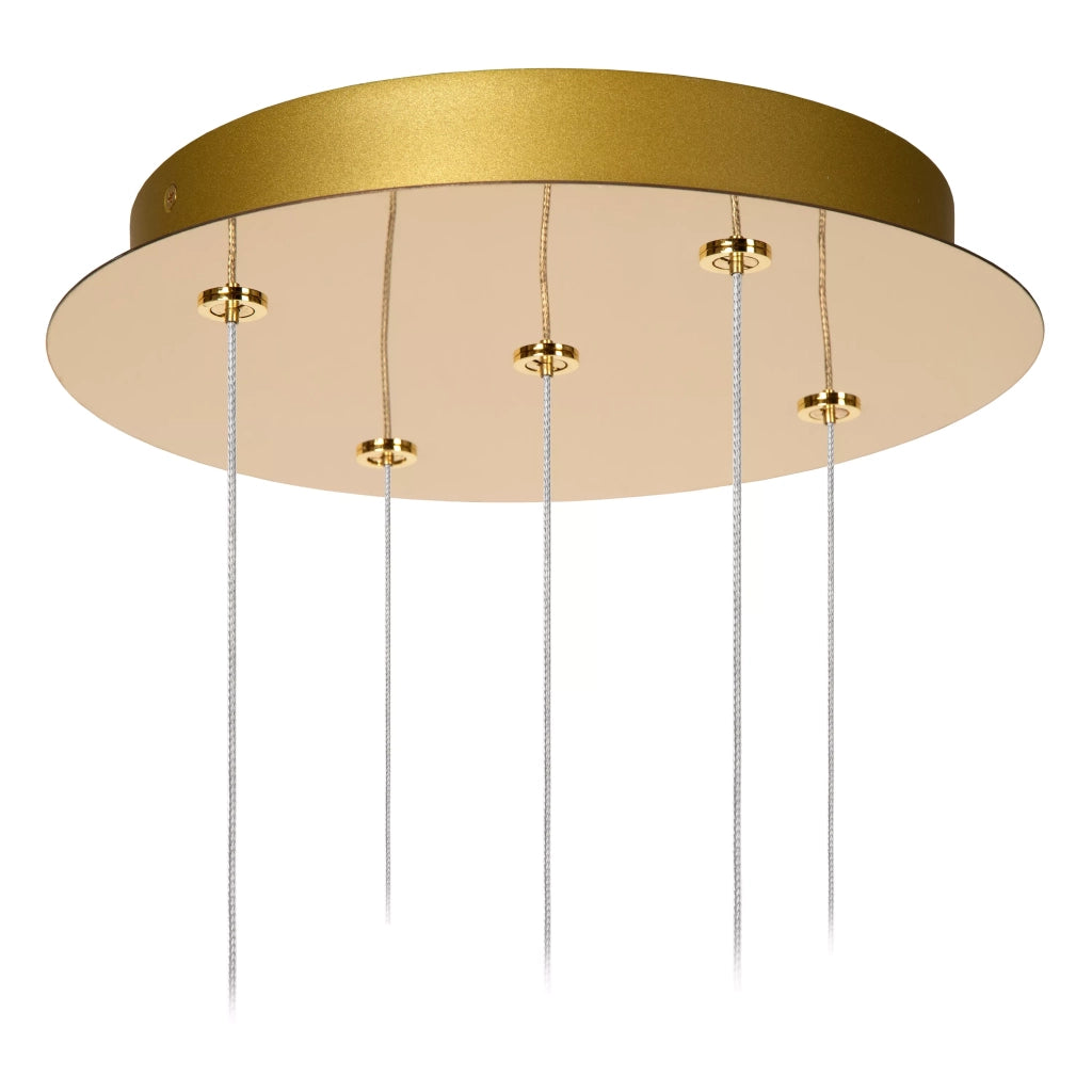 Lampada a sospensione Lucide Cintra LED 21W Ø32 ottone