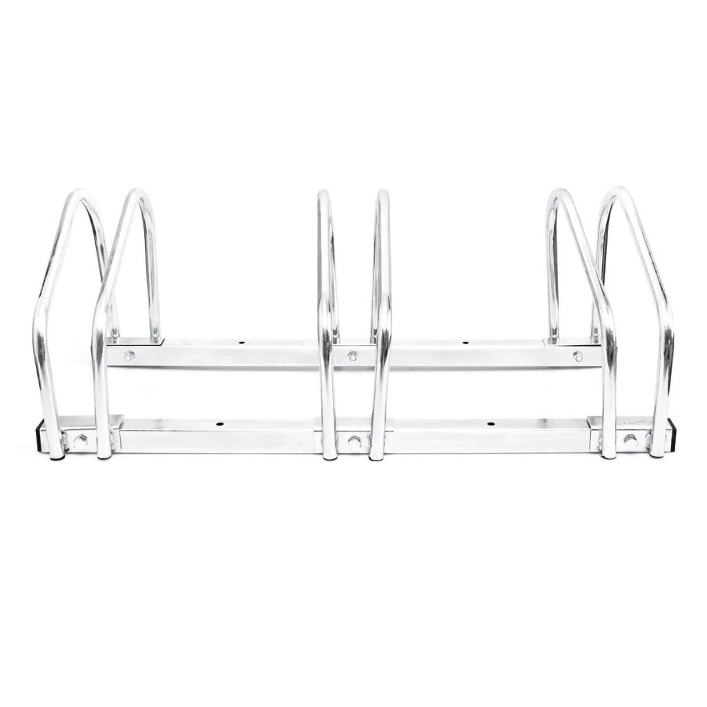 Sistema di deposito per biciclette rastrelliera basculante per 3 biciclette pratico garage montaggio a pavimento o a parete 3413002