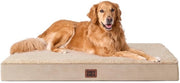 Letto per Cani Grande per Cani XL 112x81x9cm, Cuscino per Cani Lavabile, Gomitolo per Cani, Materasso per Cani per Bancopassaggio, Khaki