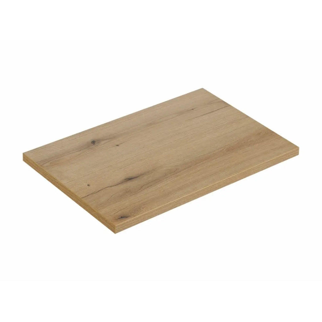 Plan vasque VANO – Colore quercia – L80 × P40 × H2 cm – Da appoggiare