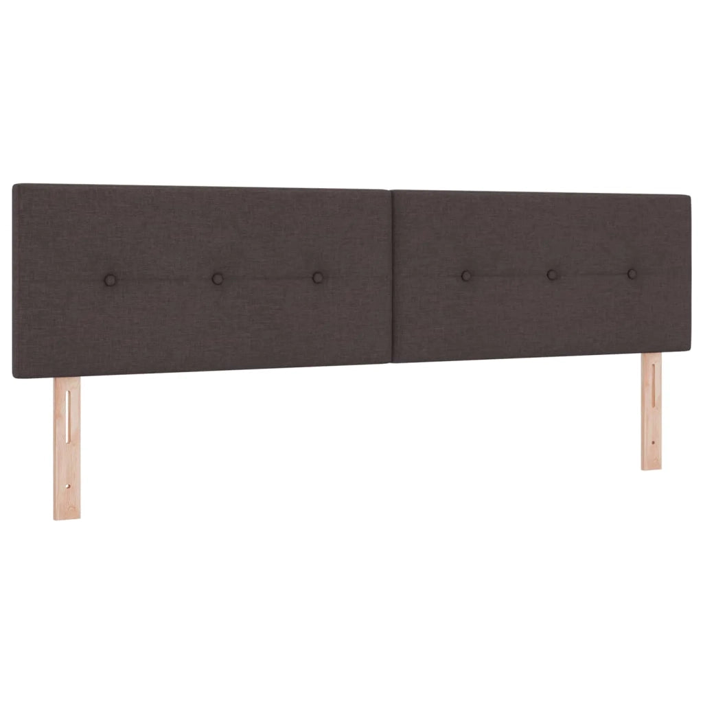 Letto box spring con materasso Marrone Scuro 180 x 200 cm 3450540