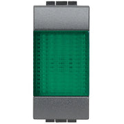 Living Int. - Portalampada con diffusore verde - L4371V