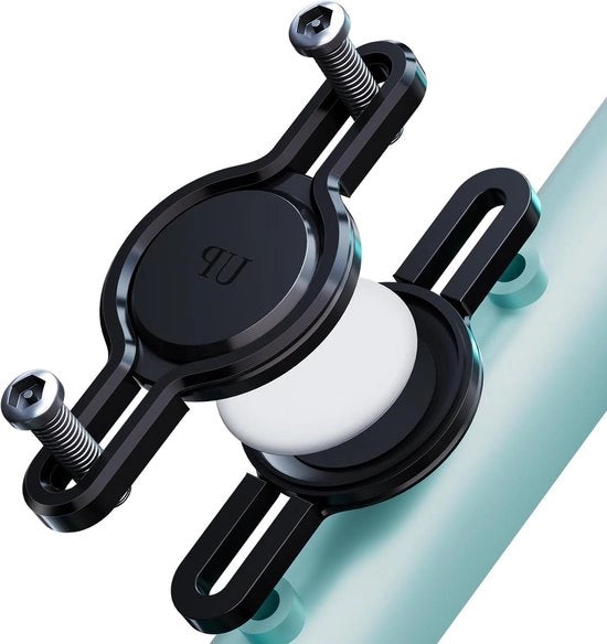 Supporto per bicicletta nascosto - Protezione contro la furto acqua resistente piccola custodia in alluminio - Dura PC protezione duratura contro urti GPS Tracker di sicurezza con viti di sicurezza