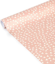 Pacco di carta per imballaggio - Carta per avvolgere oggetti - 80 g - 5 m x 35 cm - Motivo in metallo - Confezione regalo - Bassezza ridotta