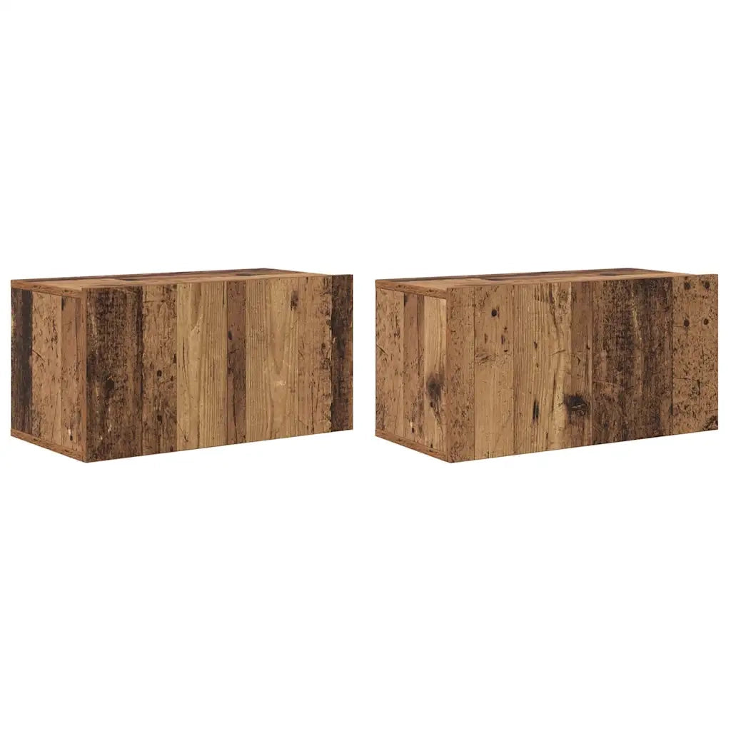 Set mobile TV 4 pcs Legno vecchio 60 x 30 x 30 cm 3393570