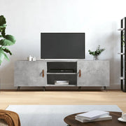 Mobile Porta TV-Mobile per TV-Credenza TV Grigio Cemento 150x30x50cm in Legno Multistrato 789387