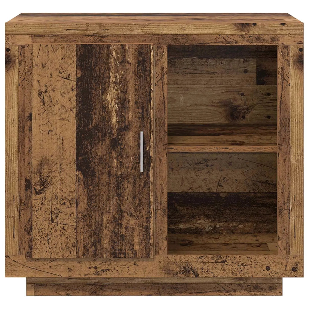 Credenza | Madia | Buffet da pranzo | Armadio da pranzo Legno vecchio 80 x 40 x 75 cm Legno multistrato