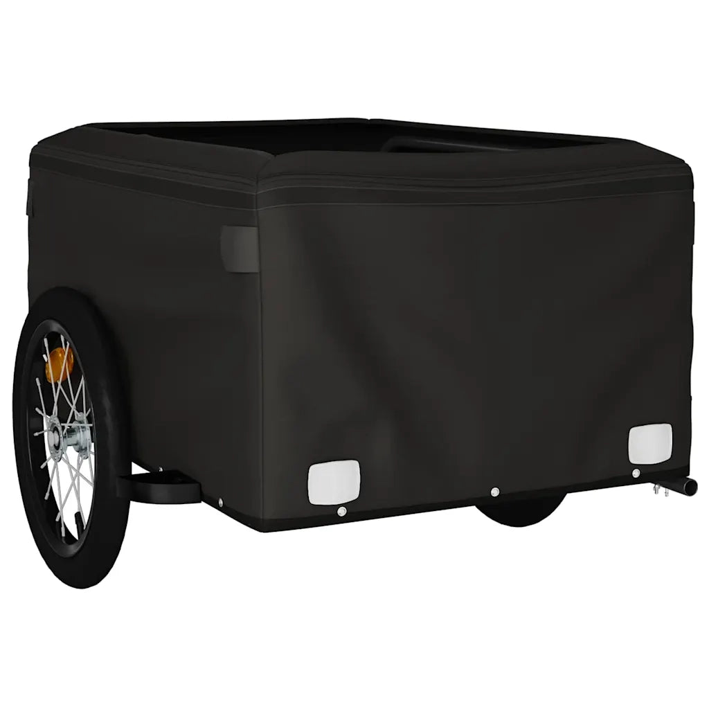 Rimorchio da Bici Nero e Grigio 45 kg in Ferro CFW4130756