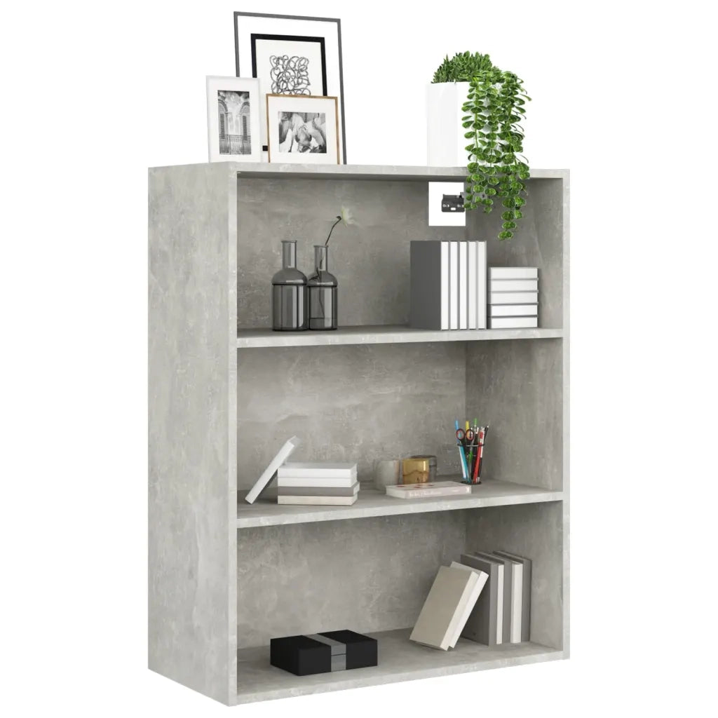 Armadietto Pensile a Parete Grigio Cemento 69,5x32,5x90 cm cod mxl 16887