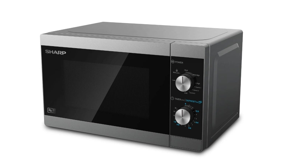 Sharp Forno a microonde grill YC-MG01E-S 20L 5 livelli di potenza