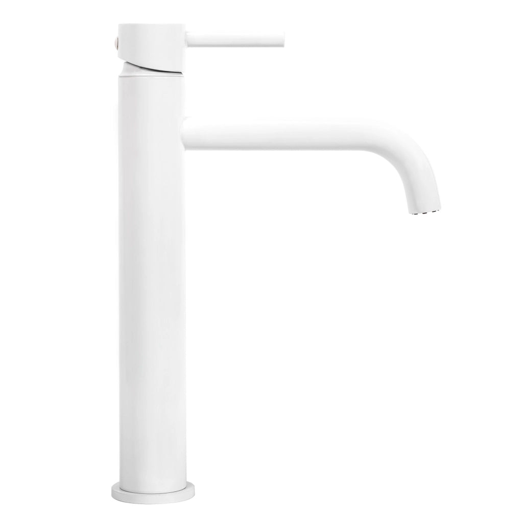 Rubinetto Da Lavabo Rea Lungo White High