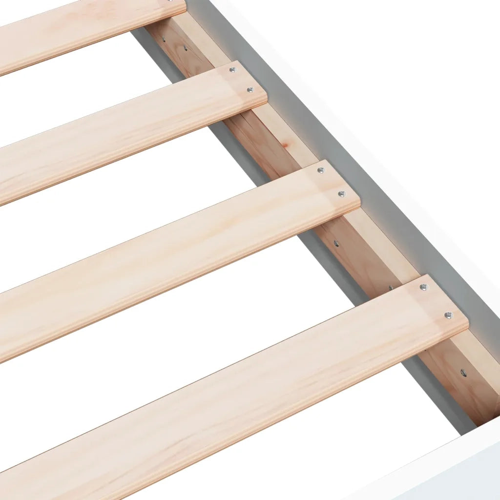 Giroletto Bianco 135x190 cm in Legno Multistrato 842042