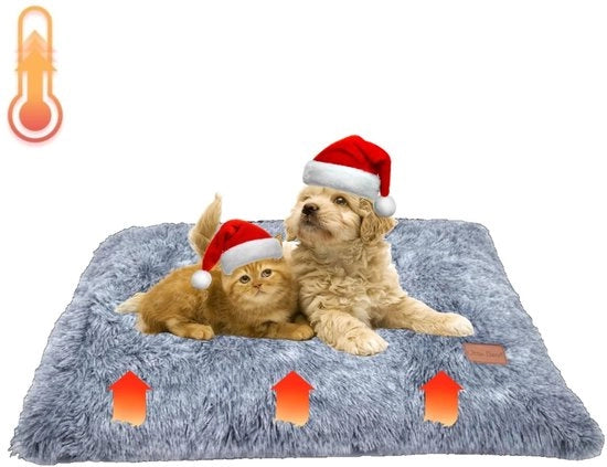 Cuscino Autocalorante - Cuscino per Animali - Ideale per Interno e Esterno - Cuscino per Cani - morbido e caldo - Adatto per Gattini e cuccioli