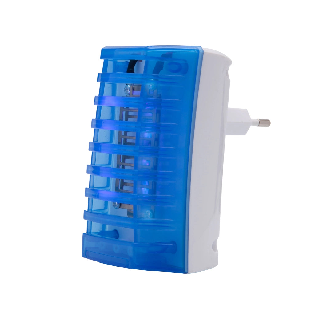 Antizanzare elettrico UV LED compatto, griglia elettrificata alta tensione, copertura 20m², camerette bambini 0,4W - SOGO