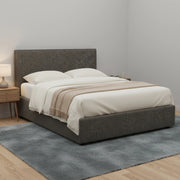 Redditch, Letto Piazza e Mezza Sfoderabile Made in Italy, Grigio Tortora
