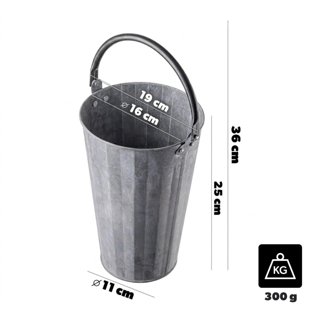 KADAX Donica stalowa 18cm VB15223BZP K16519