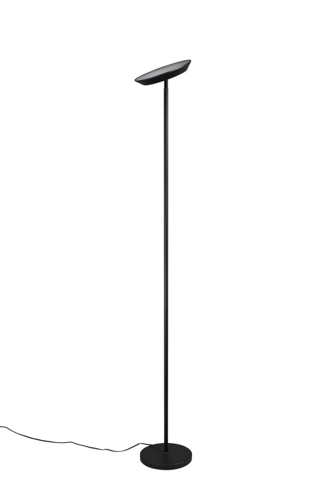 Lampada da terra SPECTER nera LED 17W touch CCT 178cm