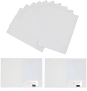 Presentazione A4 in carta kraft di 350g/m², cartellino A4 con tasche per documenti, cartellino per certificato, cartellino per ufficio, conferenza, affari, 310 x 220mm (12,1)