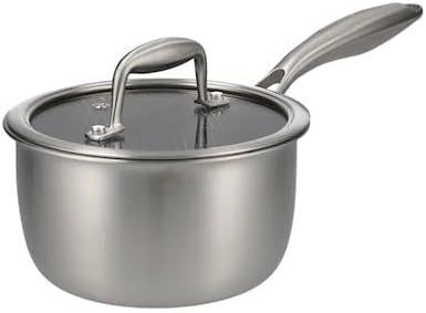 Casseruola 1 Manico H&H ATD Evolution 16 cm con Coperchio per Induzione