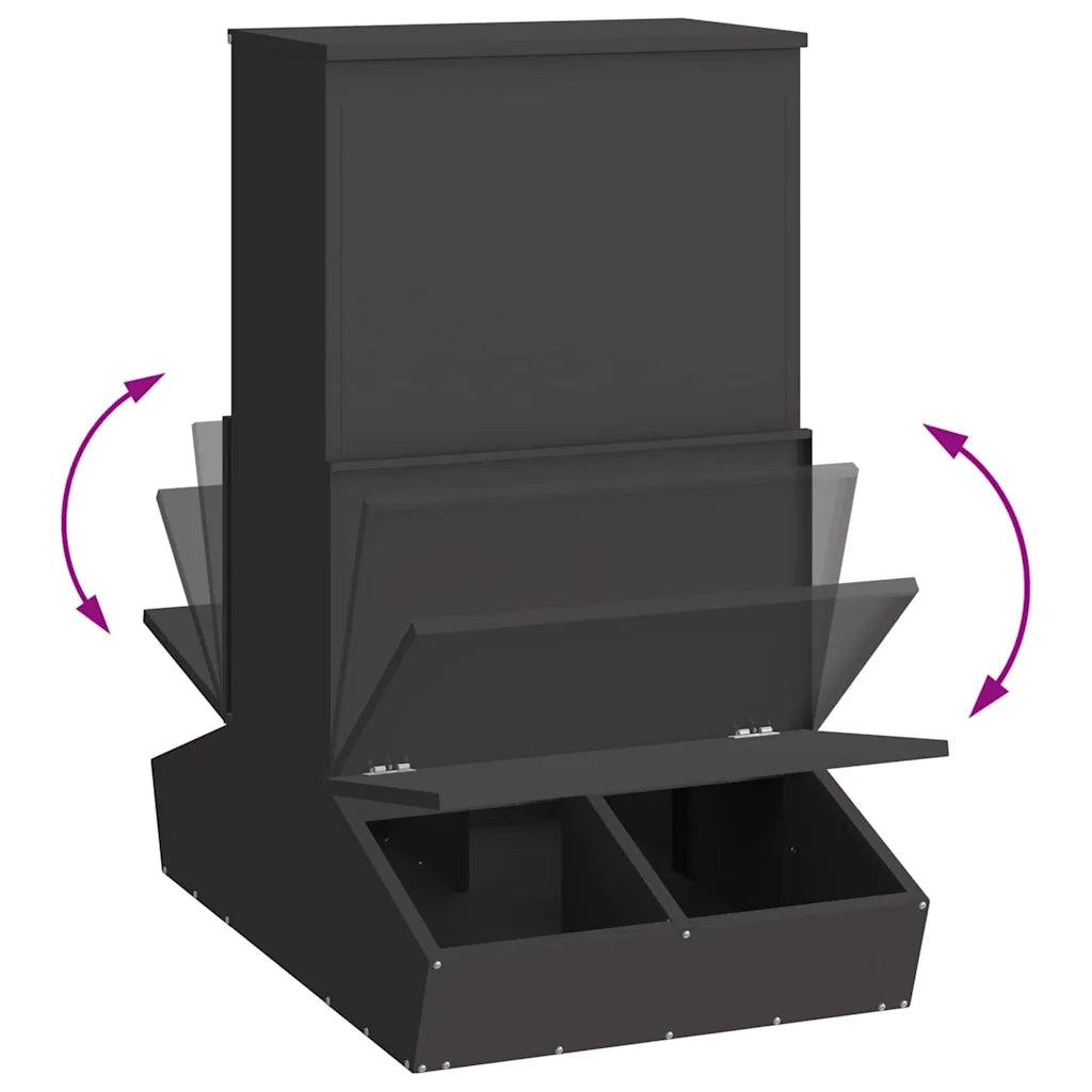 Nutriente per Maiali Nero 82 x 51 x 91,5 cm 874642