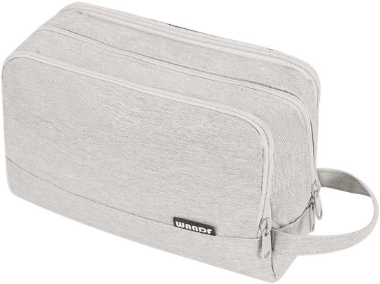 Borsa da bagno per uomo e donna in alta qualità (Denim Pure Beige)