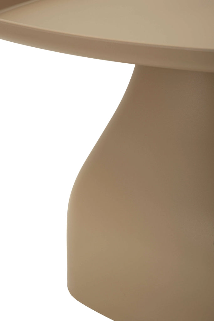 Tavolinetto Gea Tortora Cm 48X48X38 Design Moderno ed Elegante