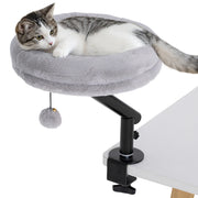 Letto per gatti con scrivania regolabile ¨C zephmum ¨C Grigio 45x60x20 cm