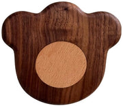 Flesopener Magnetico per Bar con Kat Voet in Legno per Bieropener con Stelo per Fissaggio alla Gelateria