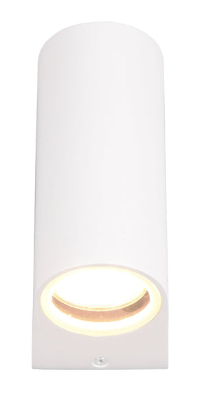 Applique da Esterno Attacco GU10 in Alluminio Pressofuso Bianco Opaco