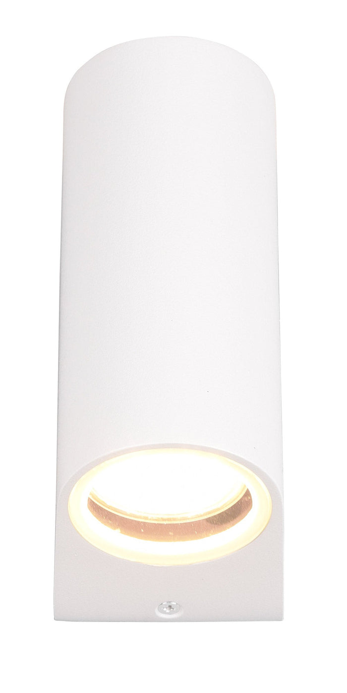 Applique da Esterno Attacco GU10 in Alluminio Pressofuso Bianco Opaco