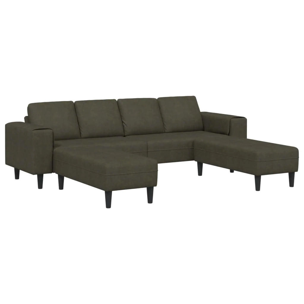 Divano per Soggiorno 3 pcs Verde militare 3335142