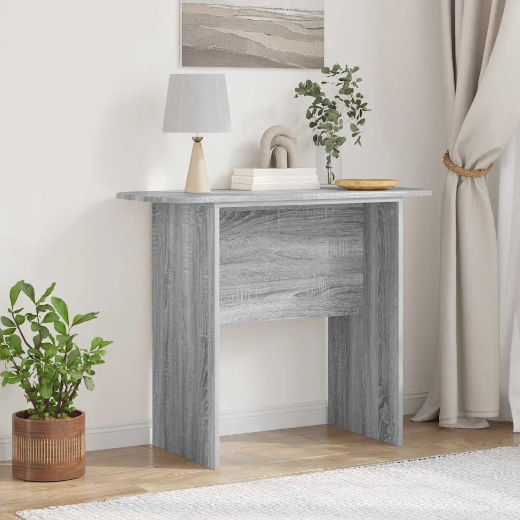 Tavolo consolle Grigio Sonoma 93 x 40 x 75 cm Legno multistrato 891156