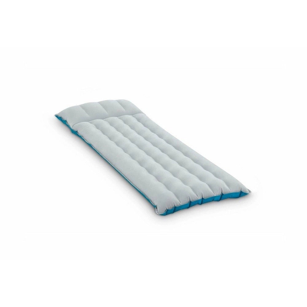 Trade Shop - Materasso Gonfiabile Camping In Vinile Laminato 184x67x17cm Per Campeggio 67997 -