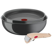 Lagostina, Padella Ingenio Vivissima, 26 cm, Ceramica Antiaderente, Con Manico Rimovibile