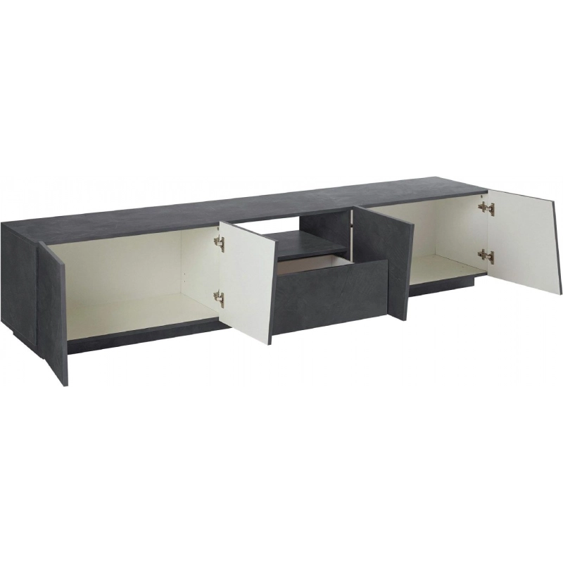 Mobile Porta TV Vega 220 – 4 ante – Ardesia