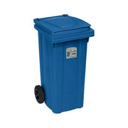 Bidone carellato stefanplast 25698 urban eco system blu