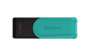 Kingston Technology DataTraveler 128GB Portable USB 3.2 Gen 1 Exodia S (Nero/Turchese)