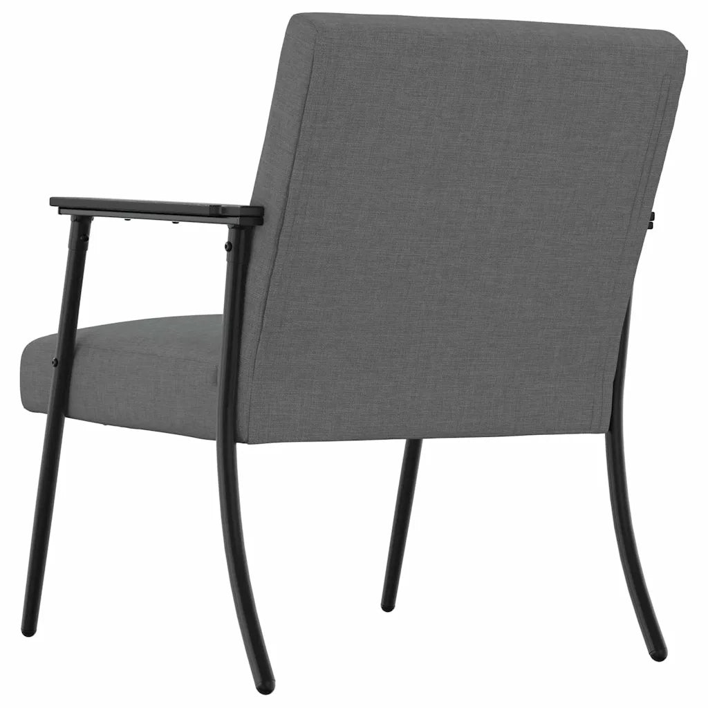 poltrona Grigio scuro Tessuto