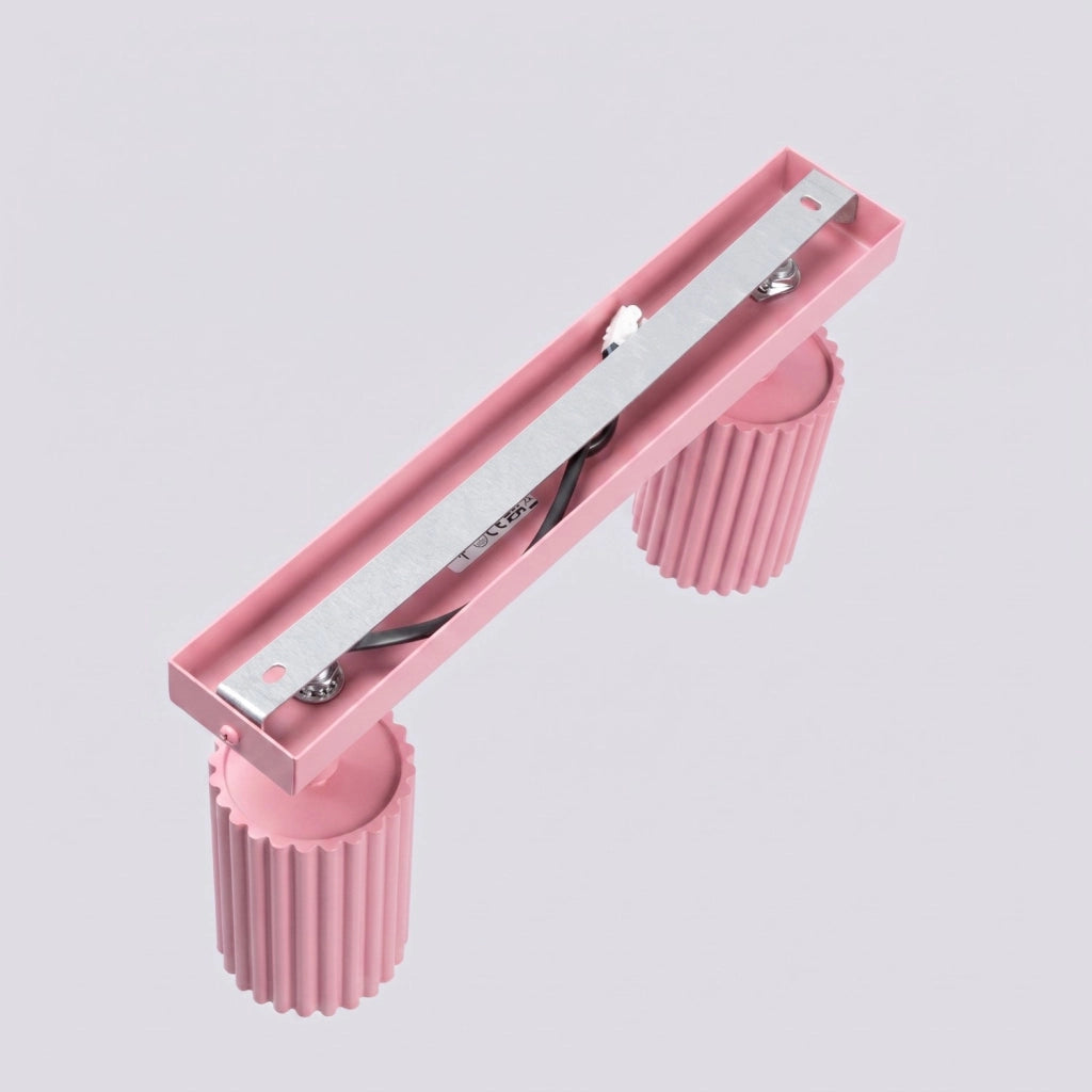 Plafoniera KARBON 2 rosa