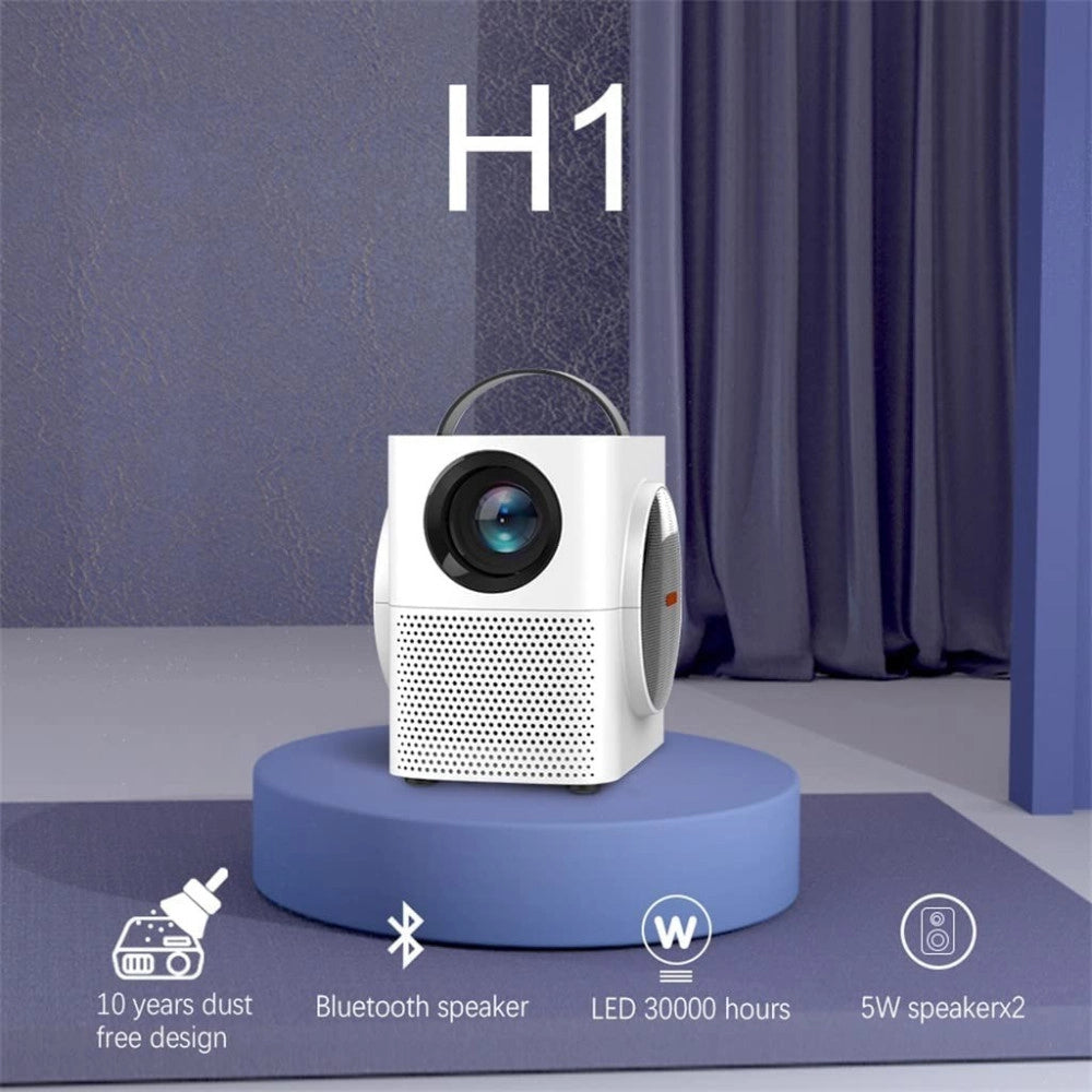 Trade Shop - Proiettore 4k Home Theater Proiettore Lcd Full Hd Accessorio Per Casa Q-hd998 -