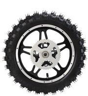 Montaggio posteriore per motocicli e biciclette - Asse diametro 12 mm - Larghezza cinghia 65 mm - Materiale gomma/metallo - Adatto per motocross/motocicli/biciclette - Qualità eccellente - Cinghia motore