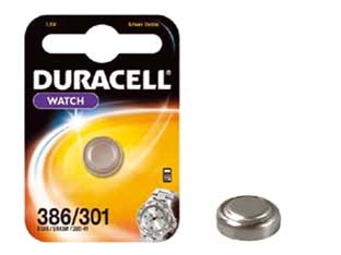 PILA SPECIALISTICA A PASTIGLIA ALL'OSSIDO D'ARGENTO (386/301) - 10 blister DURACELL