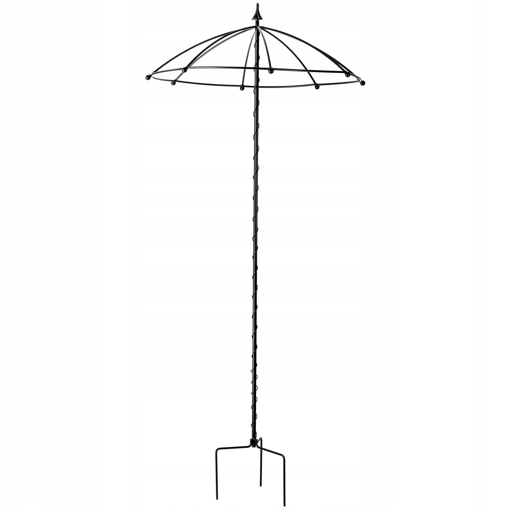 Supporto per ombrellone da giardino KADAX per rose, rampicanti, edera, pergola in metallo, 190 cm