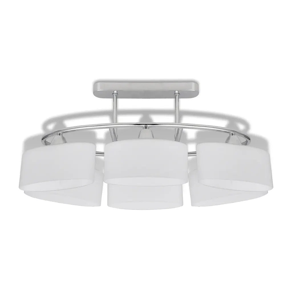 Lampade da Soffitto Ellissoidali 2 pz Paralume in Vetro E14 278760
