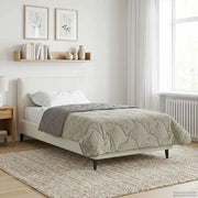 Piumone Completo Annuale Trapuntato Grigio chiaro 155 x 220 cm 42026248