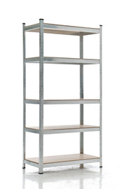 Scaffale zincato ad alta portata argento,90x40x180 cm