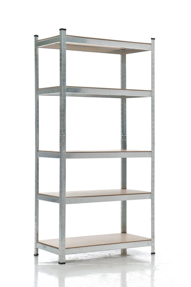Scaffale zincato ad alta portata argento,90x40x180 cm
