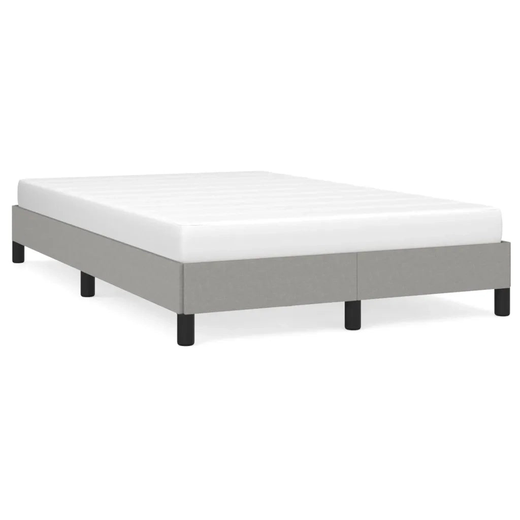 Giroletto senza Materasso Grigio Chiaro 120x200 cm Tessuto 346704