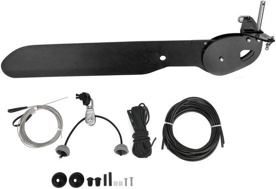 Kit di remo per kayak da pesca - Qualità elevata - Adatto per kayak da mare - Ideale per pescatori - Facile da installare